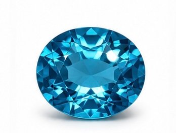 Blue zircon